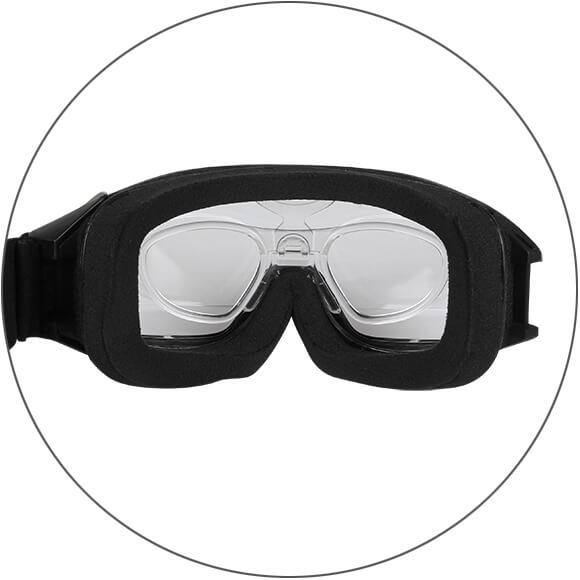 Очки защитные со сменными фильтрами "Osprey" Track